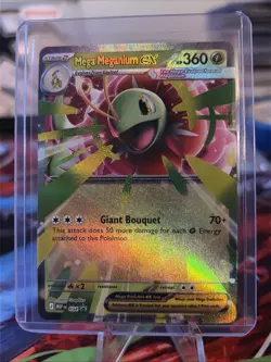 Pokemon TCG - Mega Meganium ex 034 Me: Mega Evolution Promo Holo - Image 1