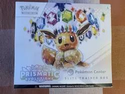 Prismatic Evolutions Pokemon Center Elite Trainer Box ETB - See Description - Image 1