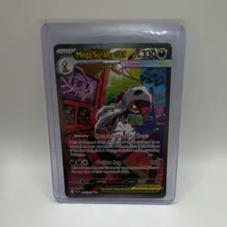 Pokemon Mega Scrafty EX 285/217 ascended heroes 330 HP Eng - Image 1