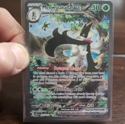 Pokemon Meowscarada ex 256/193 Paldea Evolved SIR Holo EN Stage 2 - Image 1