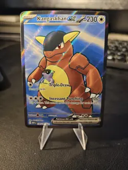 Kangaskhan ex 190/165 Scarlet & Violet 151 Full Art Holo Ultra Rare Pokemon NM - Image 1