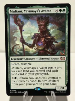 Multani, Yavimaya's Avatar 190 M Commander: Duskmourn: House of Horror NM MTG - Image 1