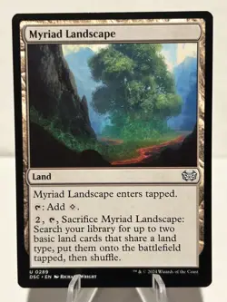 Myriad Landscape 289 U Commander: Duskmourn: House of Horror NM MTG - Image 1