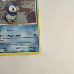 Piplup Pokemon Diamond & Pearl 93/130 Cosmos Holo SWIRL - Image 4