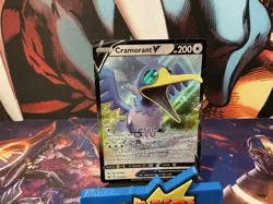 🔥2021 Pokemon #054/202 CRAMORANT V Ultra Rare Sword & Shield Shining Fates - Image 1