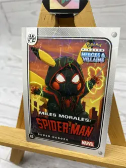 Pikachu as Miles Morales Spider-Man Heroes & Villains Non-Pokemon Fan Art - Image 3