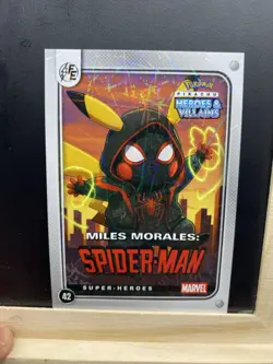 Pikachu as Miles Morales Spider-Man Heroes & Villains Non-Pokemon Fan Art - Image 5