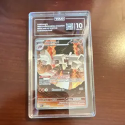 Pokemon Garganacl Me01 Mega Evolution Illustration Rare Holo 147/132 TAG 10 - Image 1