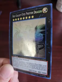 Yu-Gi-Oh Neo Galaxy Eyes Photon Dragon Ghost Rare GAOV-EN041 1st Edition NM - Image 4