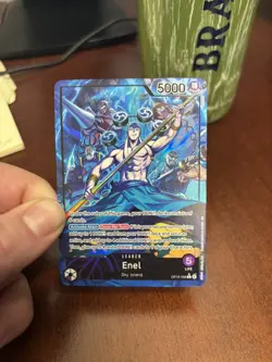One Piece - ENEL OP15-058 (L) Alt Art OP15 Adventure on Kami's Island English NM - Image 1