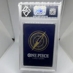 One Piece Trafalgar Law OP12 073 Full Art Holo King Card Grading Mint 10 English - Image 2