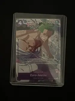 Zoro-Juurou Treasure Rare Alt Art ST18-004 One Piece Emperors in the New World - Image 1