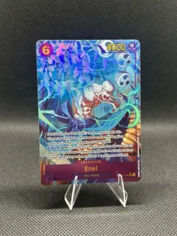 One Piece Enel OP15-118 SEC Parallel Alt Art Adventure on Kami's Island NM ENG - Image 1