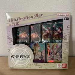Bandai Namco One Piece Card Game Illustration Box Vol.1-4 Booster & Promo Cards - Image 4