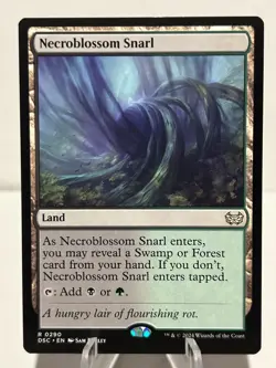 Necroblossom Snarl 290 R Commander: Duskmourn: House of Horror NM MTG - Image 1