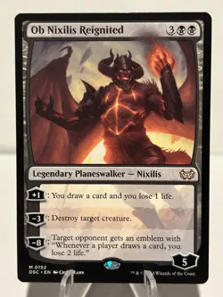 Ob Nixilis Reignited 152 M Commander: Duskmourn: House of Horror NM MTG - Image 1