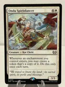 Ondu Spiritdancer 101 R Commander: Duskmourn: House of Horror NM MTG - Image 1