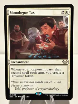 Monologue Tax 100 R Commander: Duskmourn: House of Horror NM MTG - Image 1