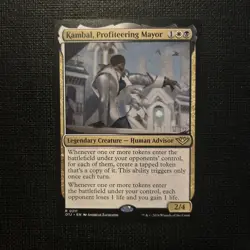 Kambal, Profiteering Mayor Outlaws of Thunder Junction Regular (OTJ) NM #211 MTG - Image 1