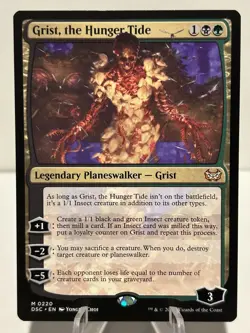Grist, the Hunger Tide 220 M Commander: Duskmourn: House of Horror NM MTG - Image 1