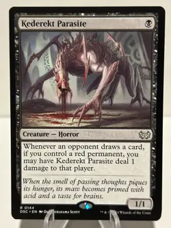 Kederekt Parasite 144 R Commander: Duskmourn: House of Horror NM MTG - Image 1