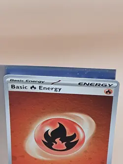 HD Variant 151 Holo Irregular Swirl Fire Energy SVE 002 SV 2023 151 Pokemon - Image 5