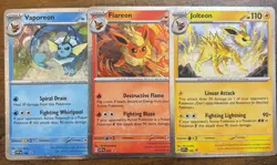 Flareon 167, Vaporeon 168, Jolteon 169 - Black Star Promo - Pokemon TCG - Image 1