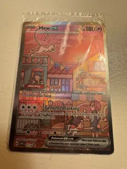 Mew EX SVP 053 Pokemon TCG Scarlet Violet 151 Black Star Promo Sealed - Image 2