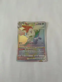 Pokemon Brilliant Stars Shaymin VSTAR Rainbow Rare Card 173/172 Secret Rare NM/M - Image 1