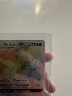 2017 POKEMON SUN & MOON BURNING SHADOWS #150/147 CHARIZARD GX SECRET RARE - Image 4