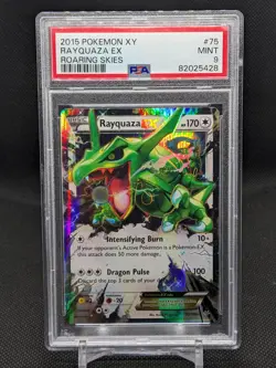 2015 Rayquaza EX #75 PSA 9 XY Roaring Skies Mint Pokemon - Image 1