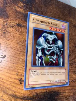 Summoned Skull - DB1-EN142 - Super Rare - Unlimited - VLP - Image 4