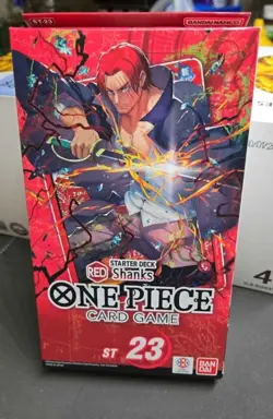 One Piece Card Game ST 23 Red Shanks Starter Deck New Sealed St23 English - Image 1