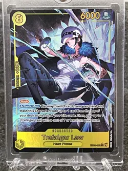 One Piece CCG Heroines Edition - Trafalgar Law - EB03-062 SEC* Alt Art Foil - Image 1