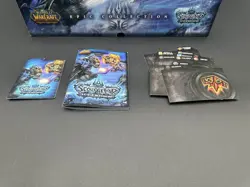 WoW TCG Scourgewar Icecrown Epic Playmat, Collector Box, and Deck Box - Image 4