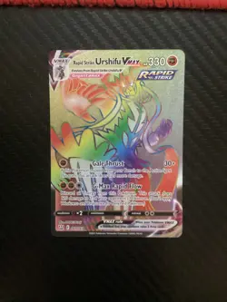 Rapid Strike Urshifu VMAX (Secret) 169/163 Battle Styles NM Pokemon Card TCG - Image 1