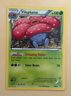 Vileplume~Cute Pokemon Card~ Botanical Garden Gallery ~Nature - Image 1