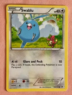 Swablu & Charmeleon~ Cute Blue Pokemon Cards | Water & Pastel Aesthetic Gallery - Image 1