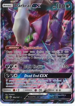 Darkrai GX - 88a/147 - Jumbo Cards (PR) Alternate Art 088a/147 / Ultra Rare - Image 1
