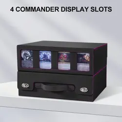 Magic Trading Leather 4000+Cards Deck Box Card Storage Box For TCG Pokemon UK - Image 5