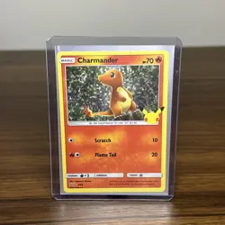 Charmander 9/25 25th Anniversary Mcdonalds Promo | Holo Pokemon Card 2021 - Image 1