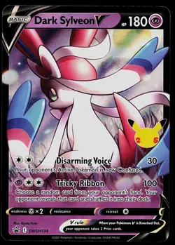 Pokemon Card - Dark Sylveon V Sword & Shield Promo SWSH134 Promo - Image 1