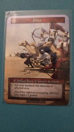 Sorcery Contested Realm Beta Ji Had Non-Foil Unique Card - Image 1