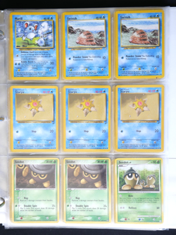 Vintage Pokemon - 63 Card Binder - Common & Uncommon - LP - HP Condition! - Image 3