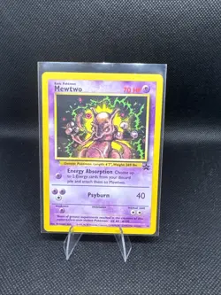 Mewtwo 14/53 WOTC Promo Card Vintage LP Condition - Image 1