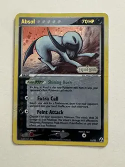 Pokemon EX Legend Maker Absol 15/92 2006 Reverse Stamped Holo Card - Image 1