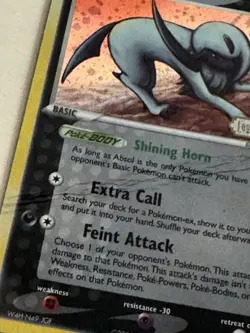 Pokemon EX Legend Maker Absol 15/92 2006 Reverse Stamped Holo Card - Image 2