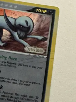 Pokemon EX Legend Maker Absol 15/92 2006 Reverse Stamped Holo Card - Image 3