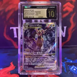 CGC 10 Pristine Zeraora VSTAR 220/172 SAR VSTAR Universe s12a Pokemon Card - Image 2