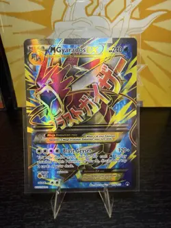 Pokemon TCG M Gyarados EX 115/122 Full Art Shiny Breakpoint Holo Card - Image 1